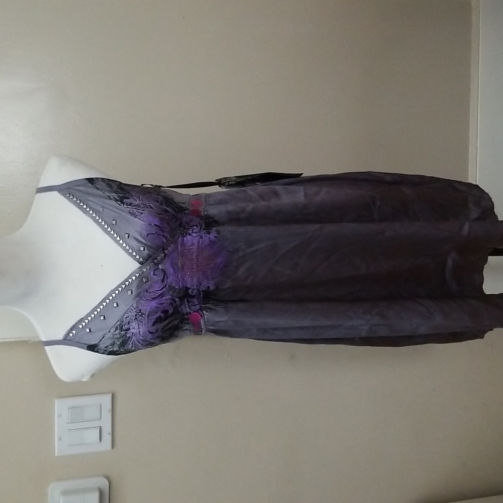 NWT Rerock silk strap top